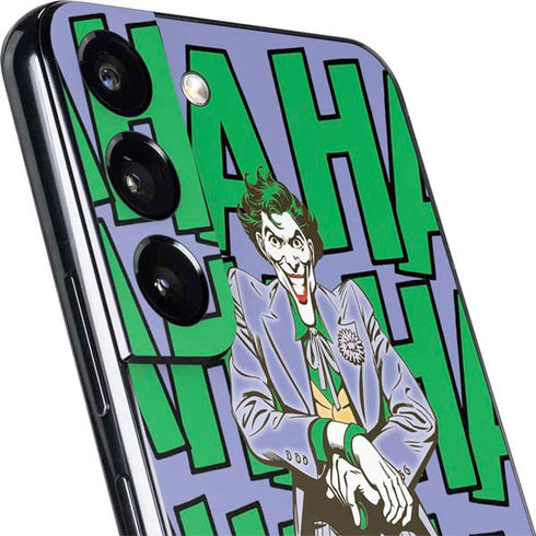DC Comics The Joker Vintage pose pattern Galaxy S22 Plus Skin